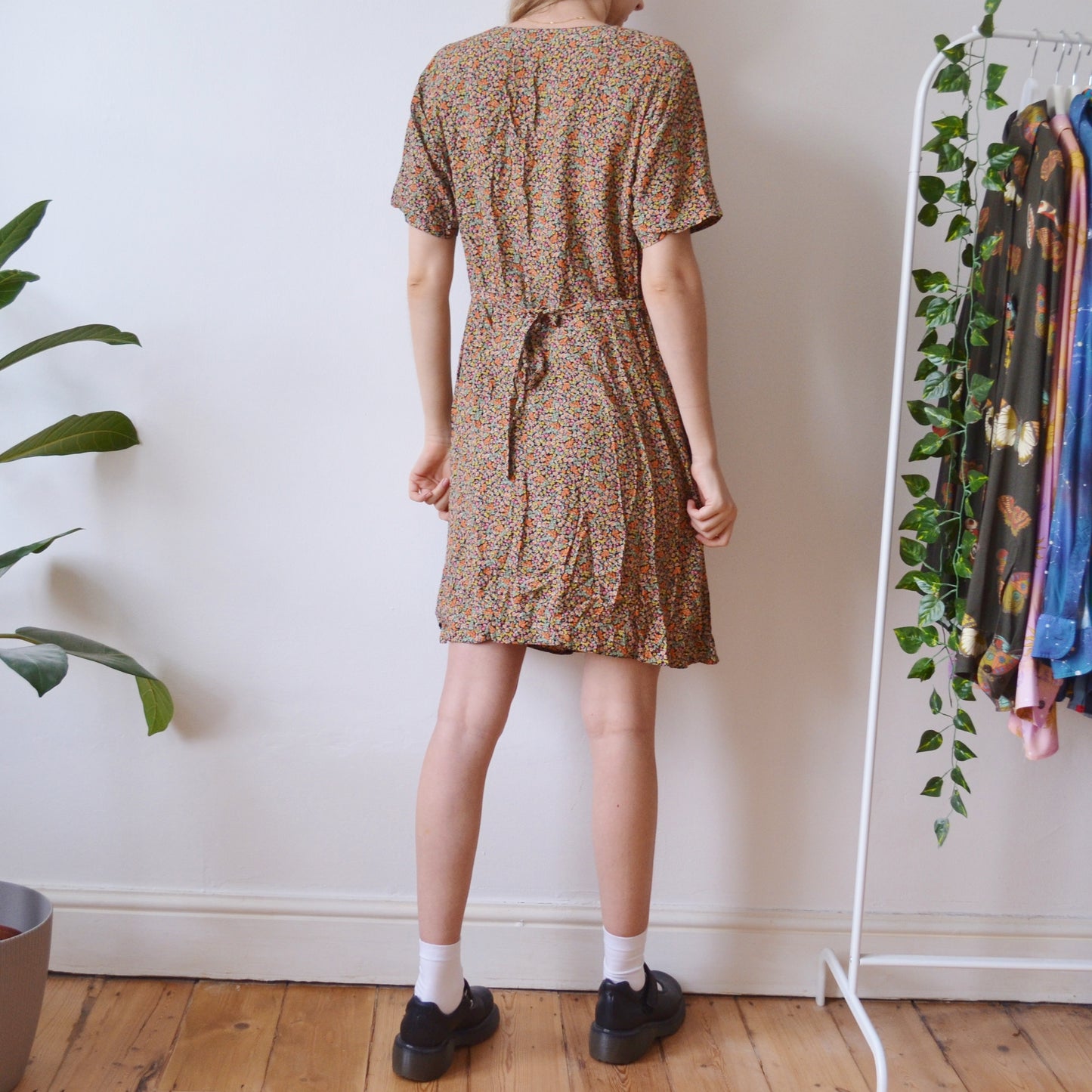 Floral dress M