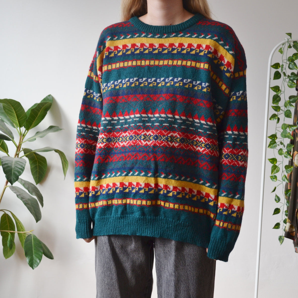 Vintage Cosy Jumper L