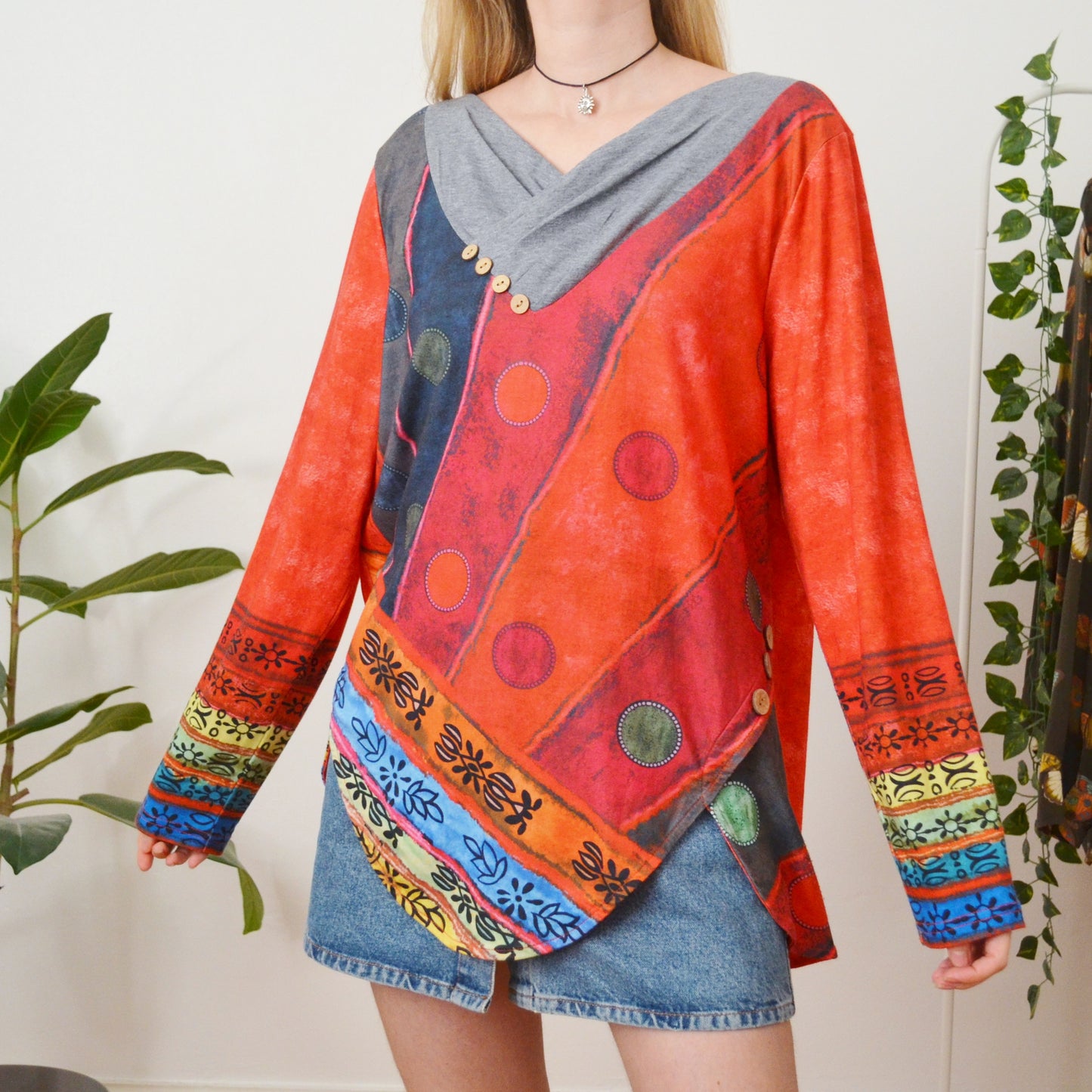 Boho top XL