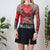 Rose mesh top S