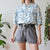 Abstract shirt L