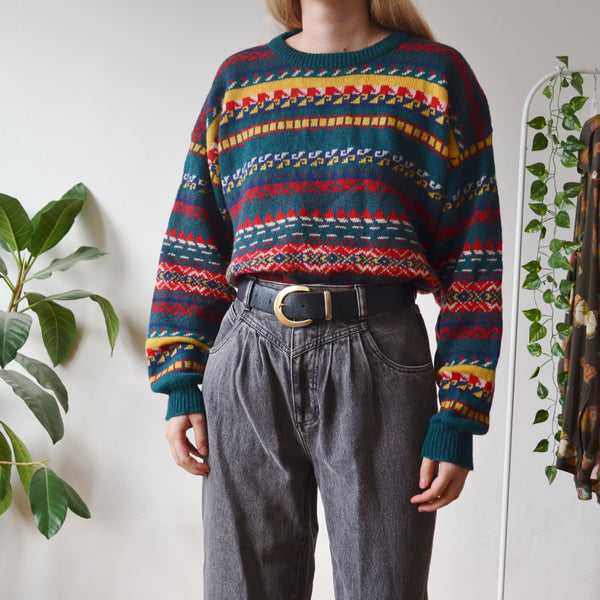 Vintage Cosy Jumper L