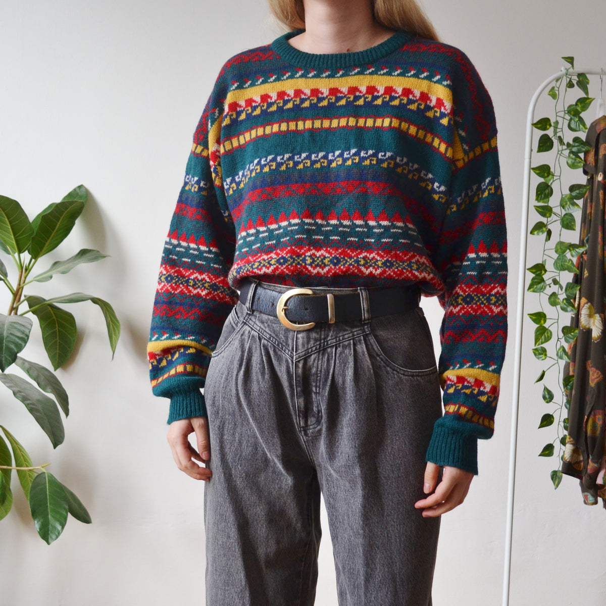 Vintage Cosy Jumper L