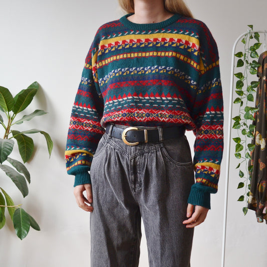 Vintage Cosy Jumper L