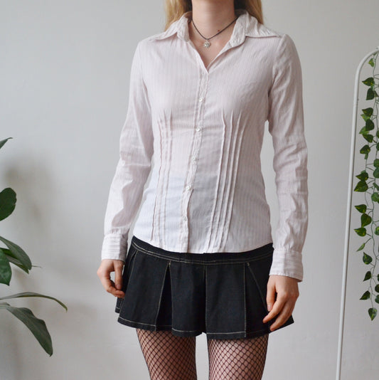 Pinstripe shirt M