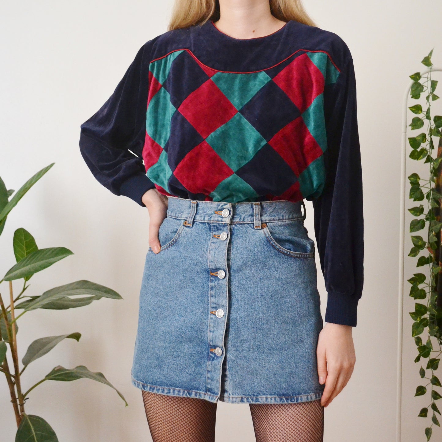 Harlequin sweater