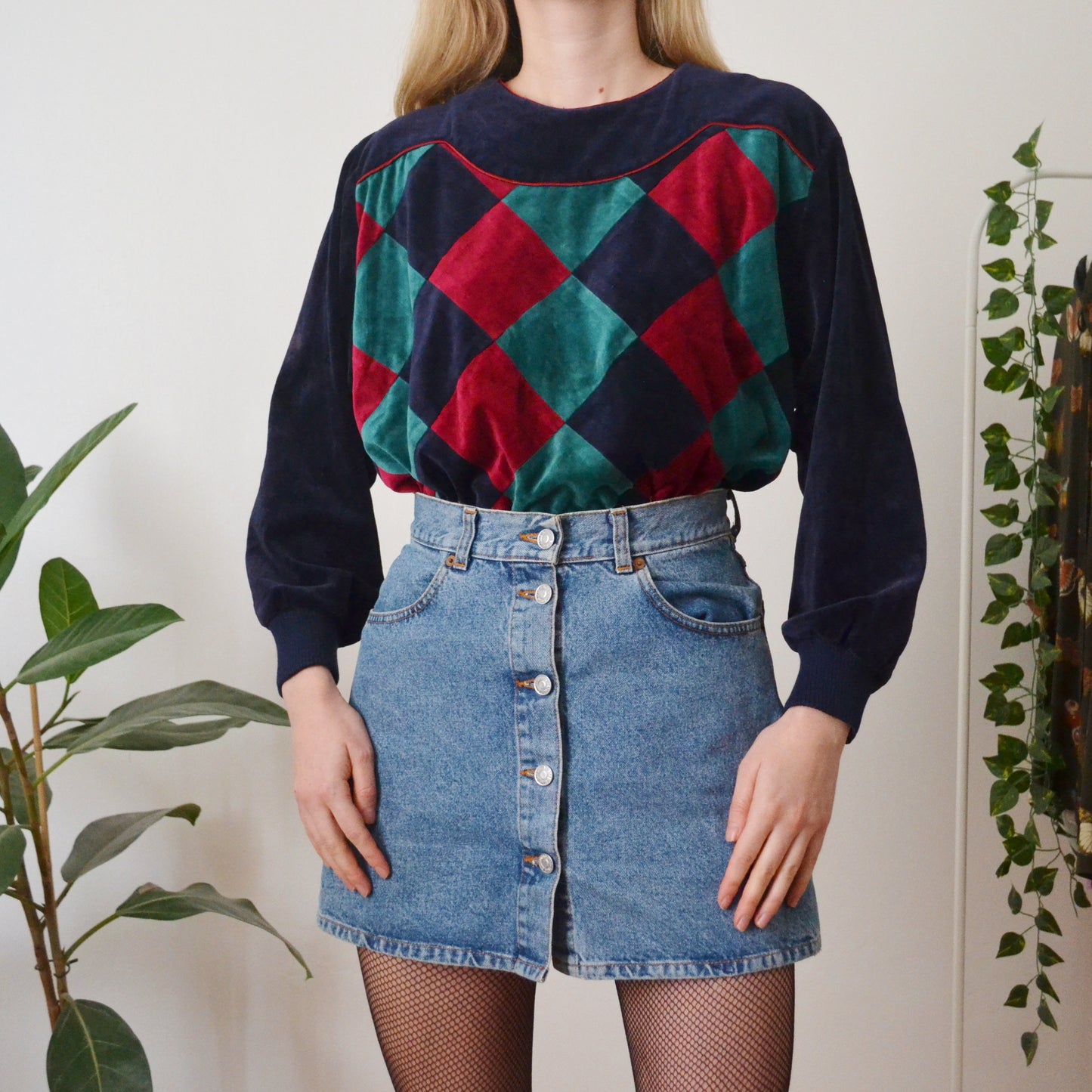 Harlequin sweater