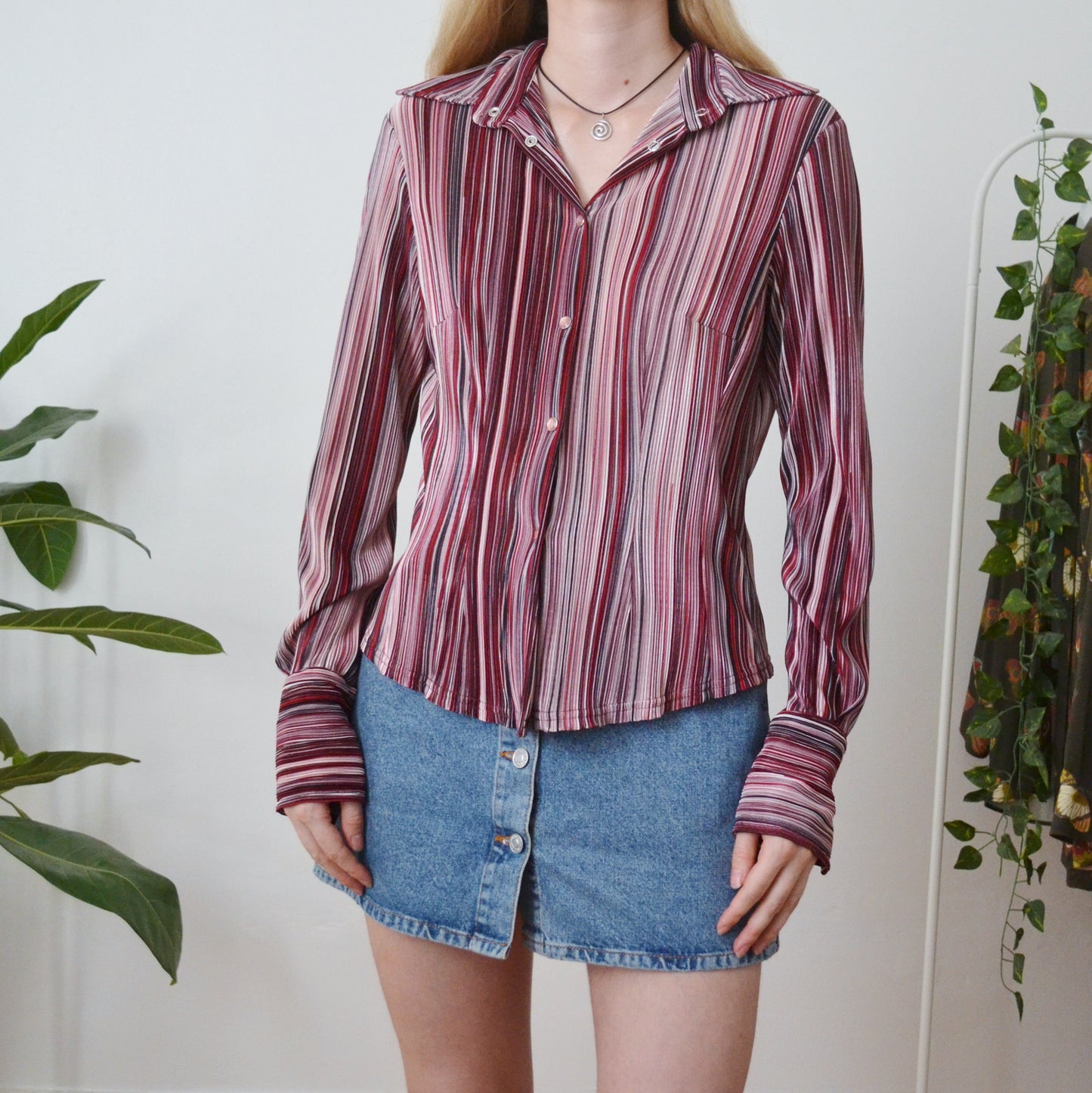 Stripe blouse XL