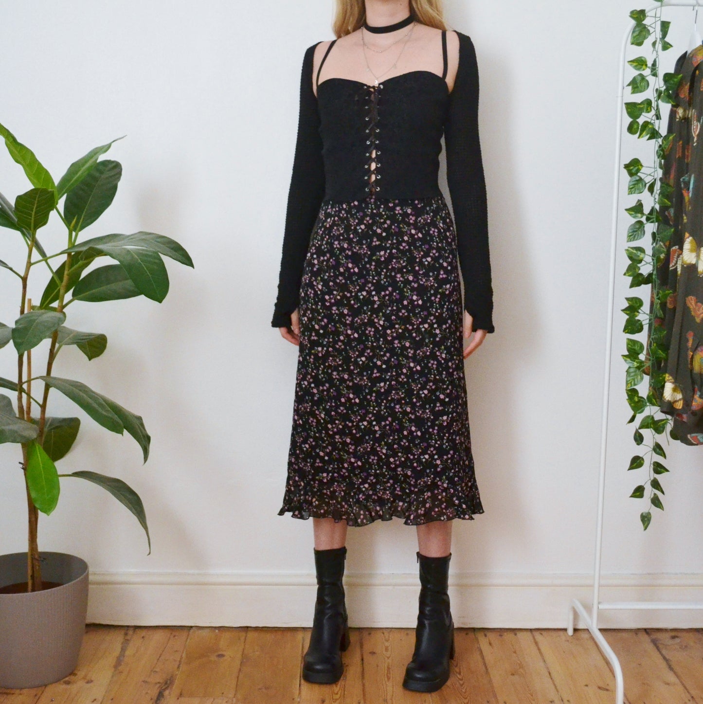 Ditsy skirt uk 10