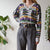 Vintage V Neck Jumper L