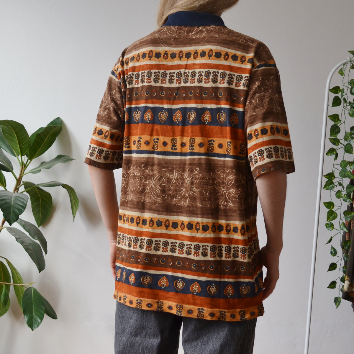Vintage Retro Polo Top