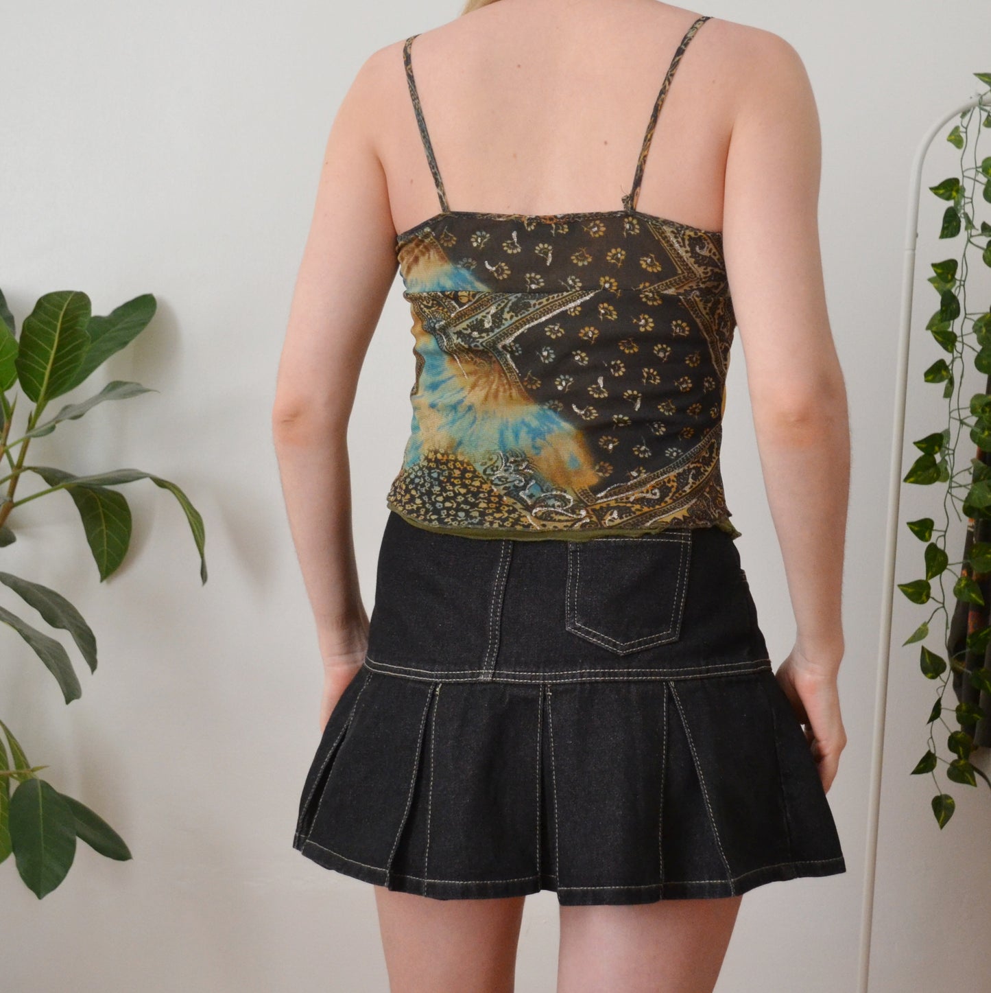 Vintage Earthy Cami Top S