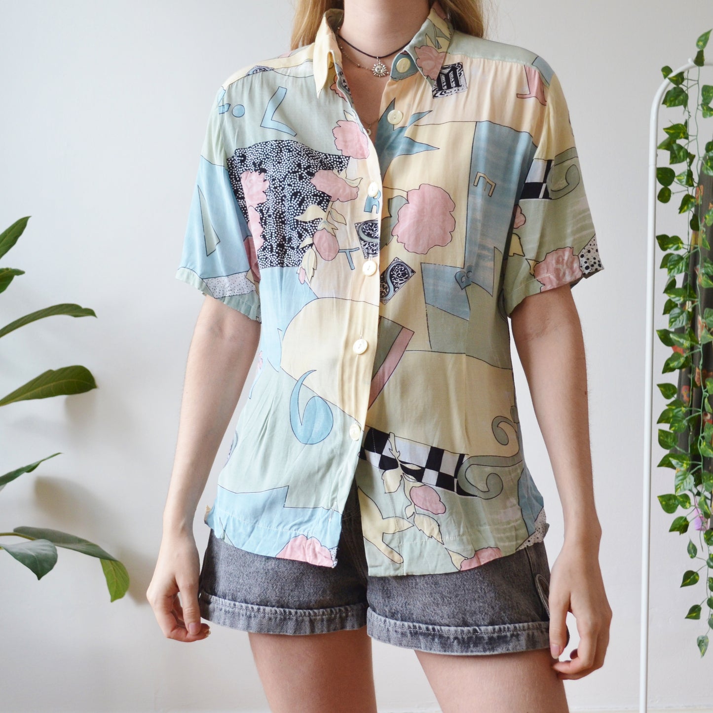 Retro blouse S