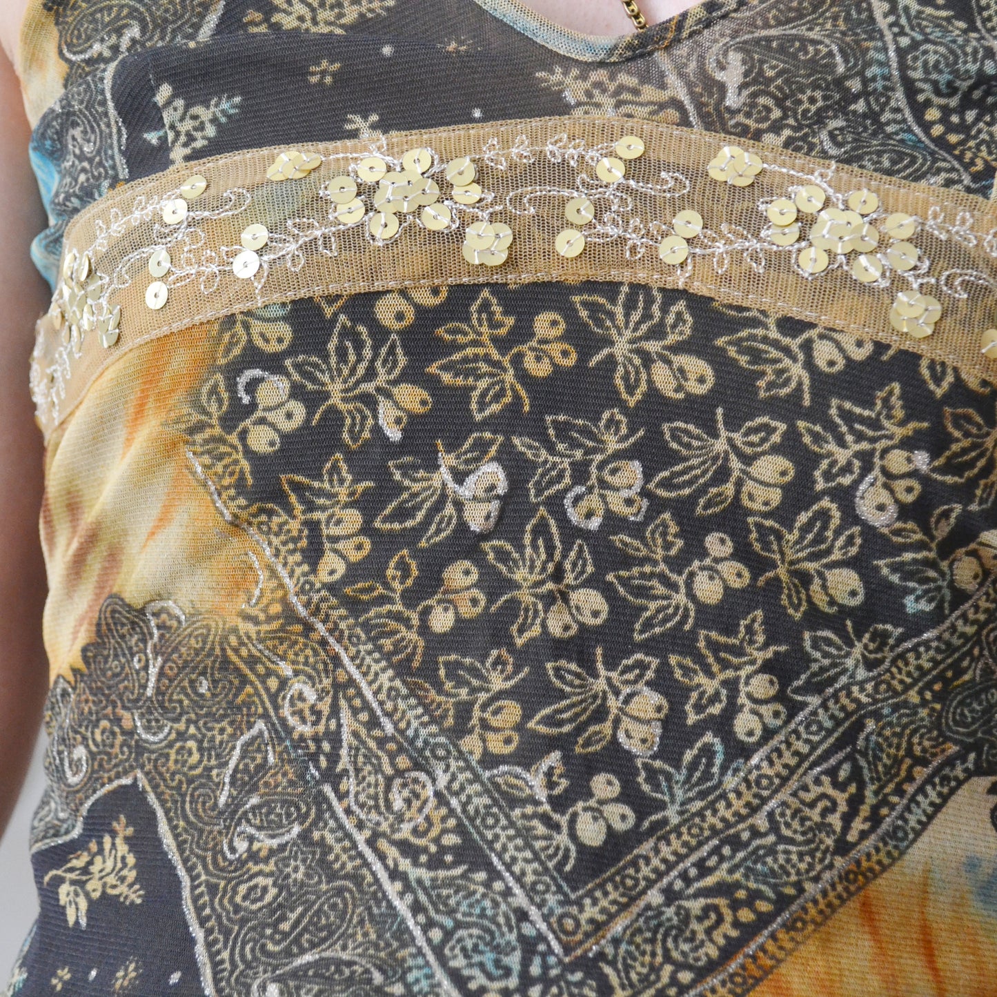 Vintage Earthy Cami Top S