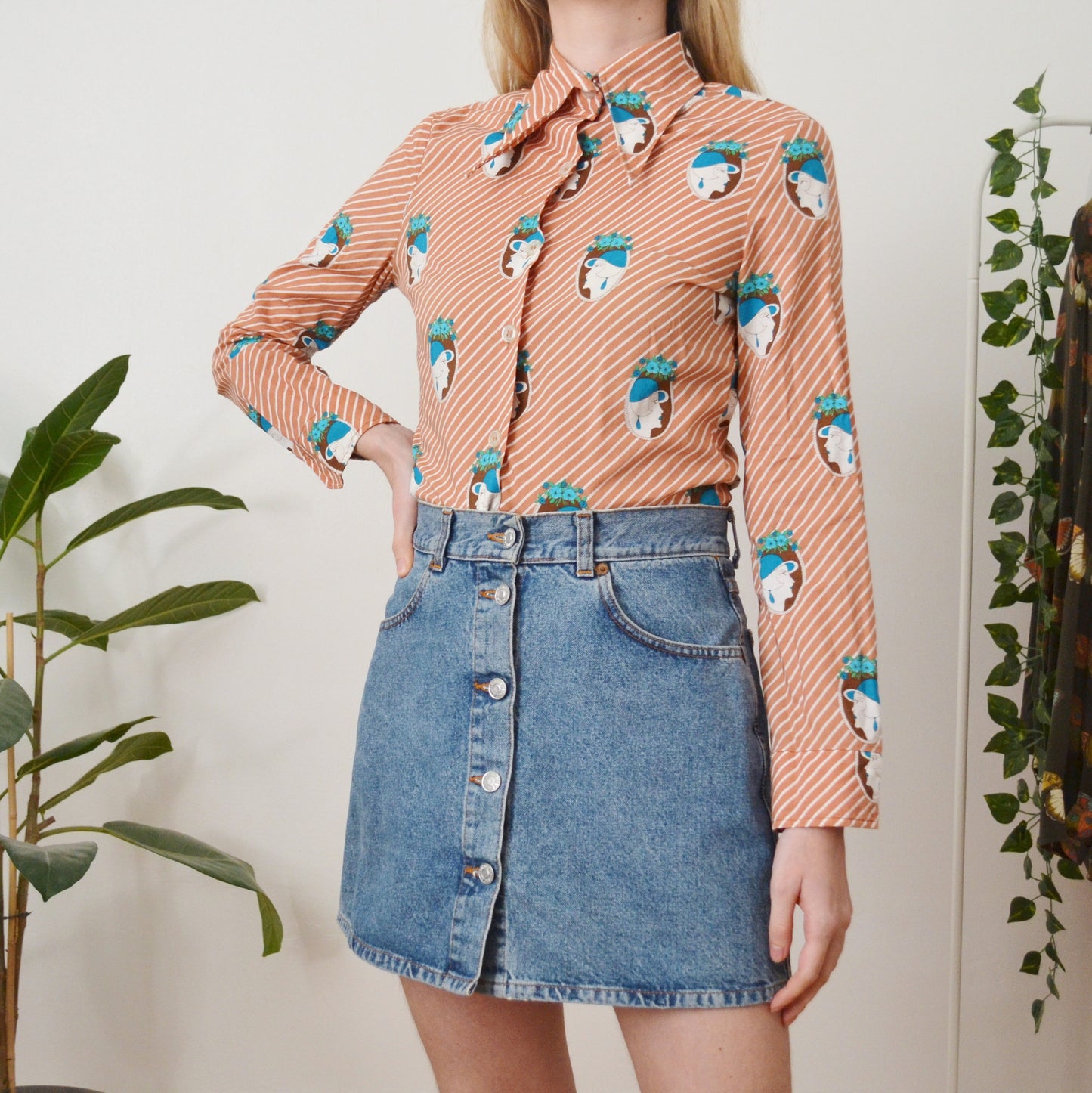 70s shirt S