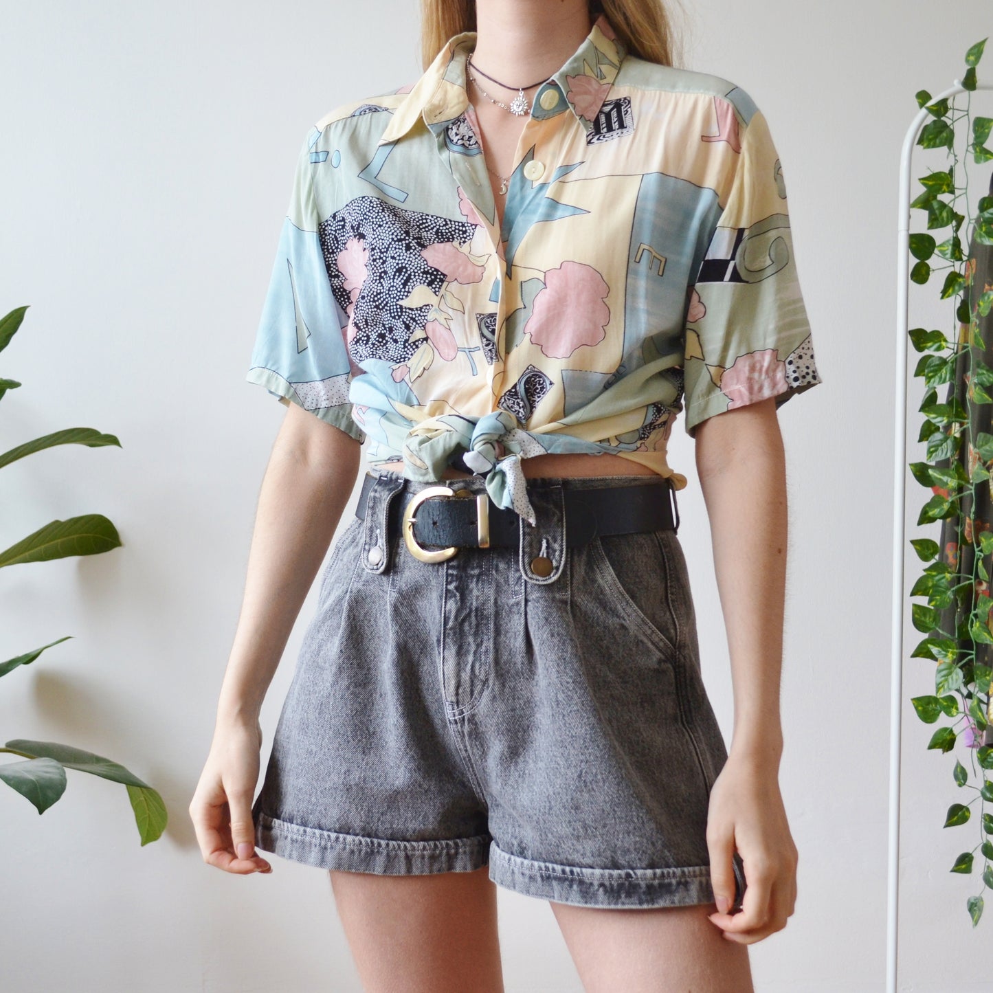 Retro blouse S