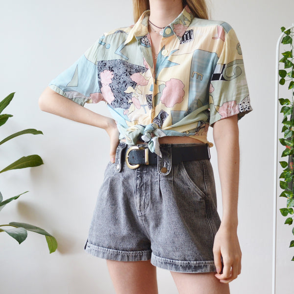 Retro blouse S