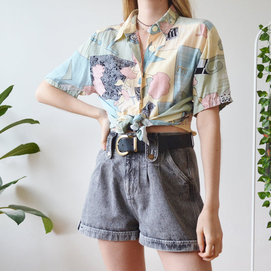 Retro blouse S