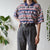 Vintage Retro Polo Top XL