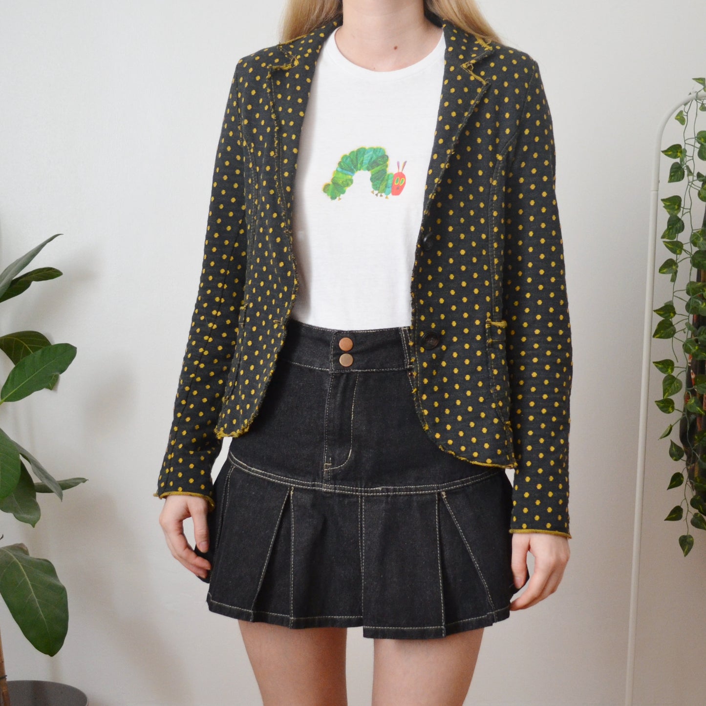 Vintage Polka Dot Jacket M