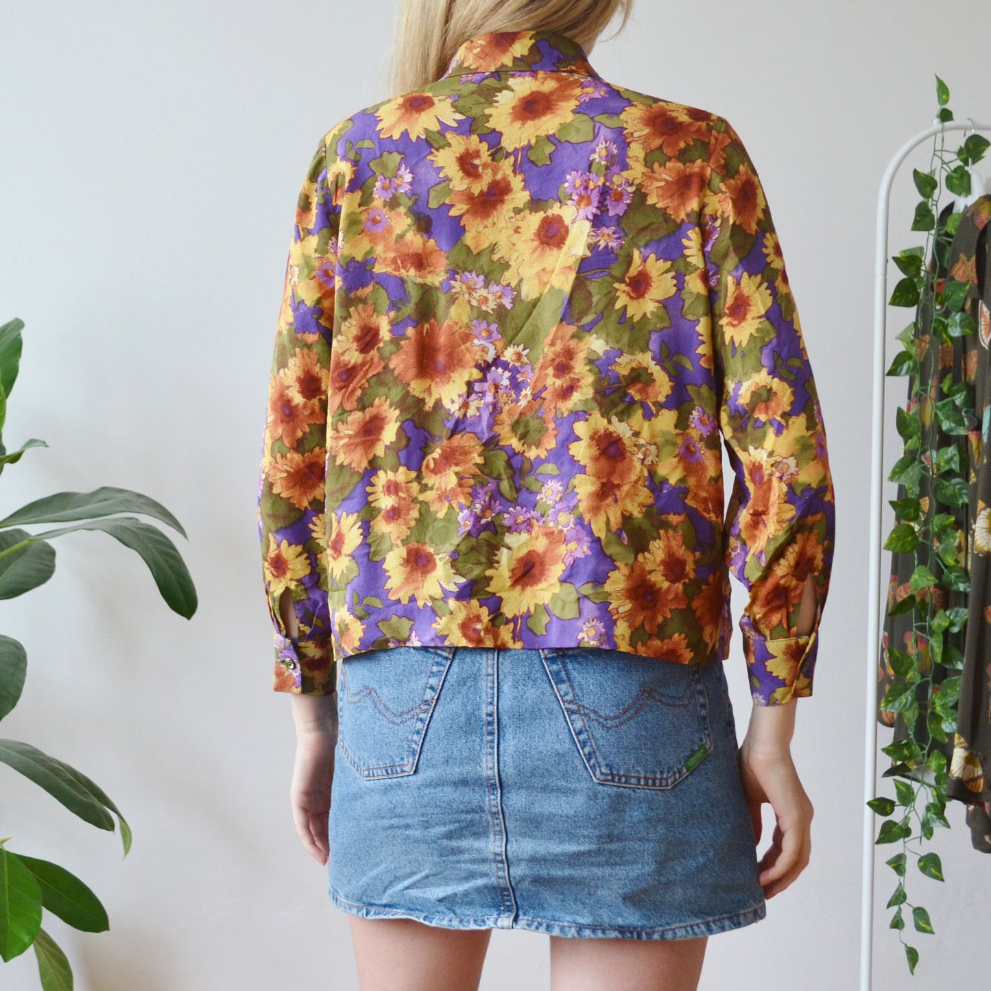 Flower blouse M