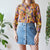 Flower blouse M