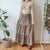 Vintage Paisley Maxi Skirt M