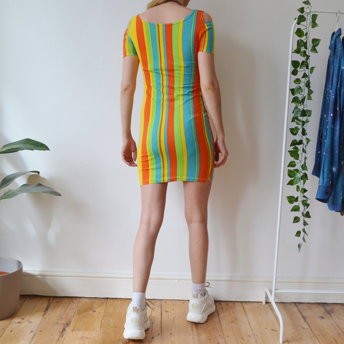 Rainbow dress S