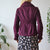 Plum pea coat uk 10