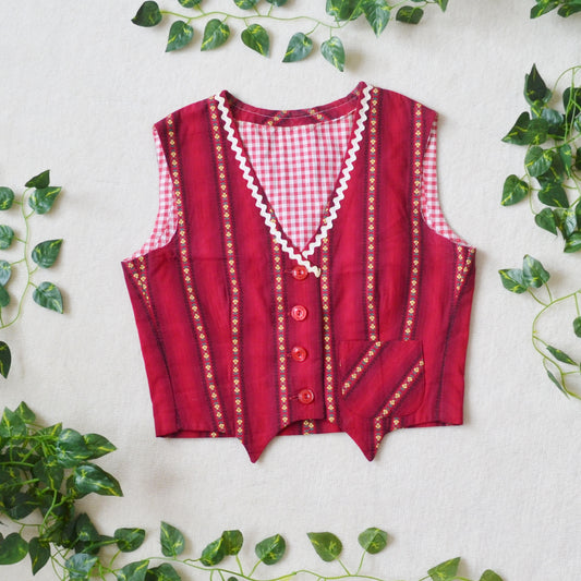 Red waistcoat S