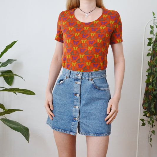Butterfly t shirt S