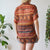 Sheer blouse M