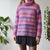 Vintage Pastel Stripe Roll Neck