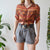 Sheer blouse M