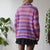 Vintage Pastel Stripe Roll Neck
