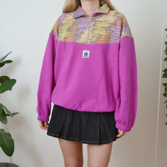 Vintage Panel Fleece XL