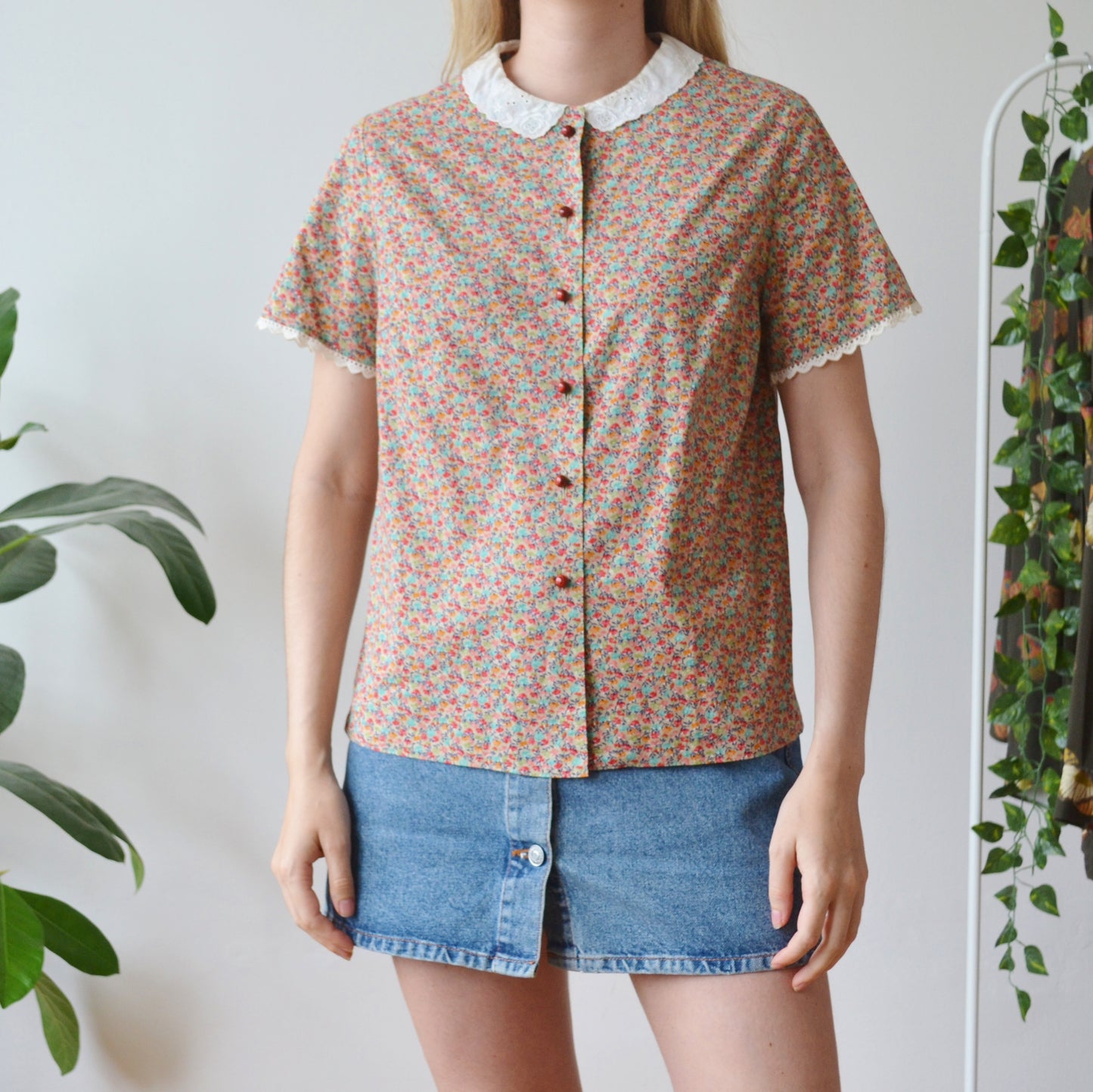 Floral blouse M