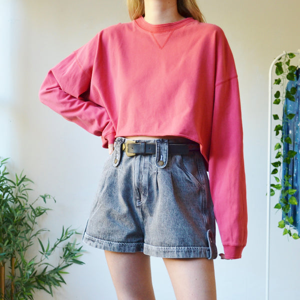 Cropped sweatshirt XL