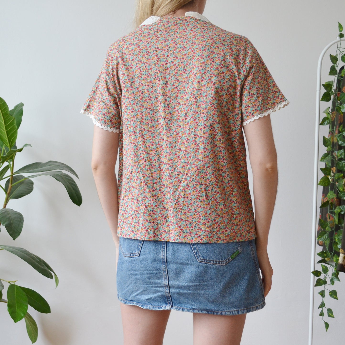Floral blouse M