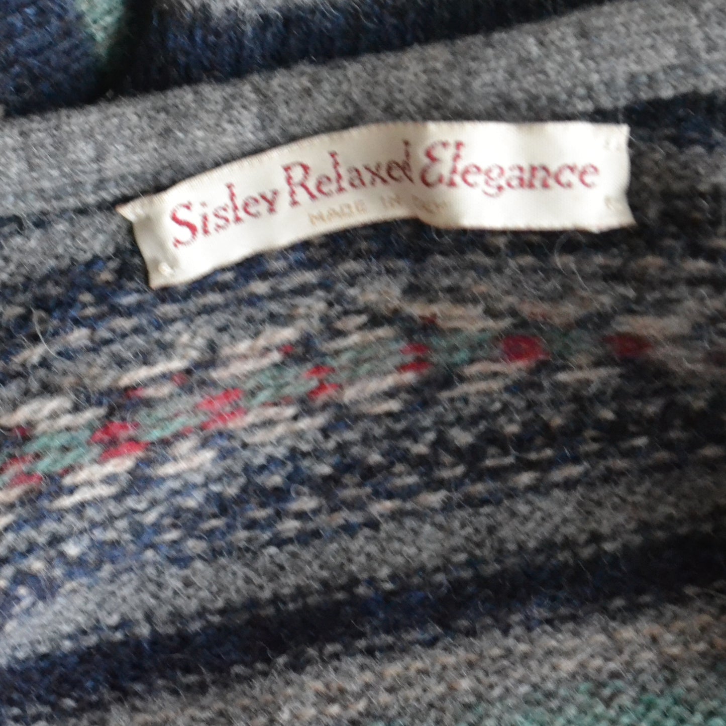 Vintage V Neck Jumper