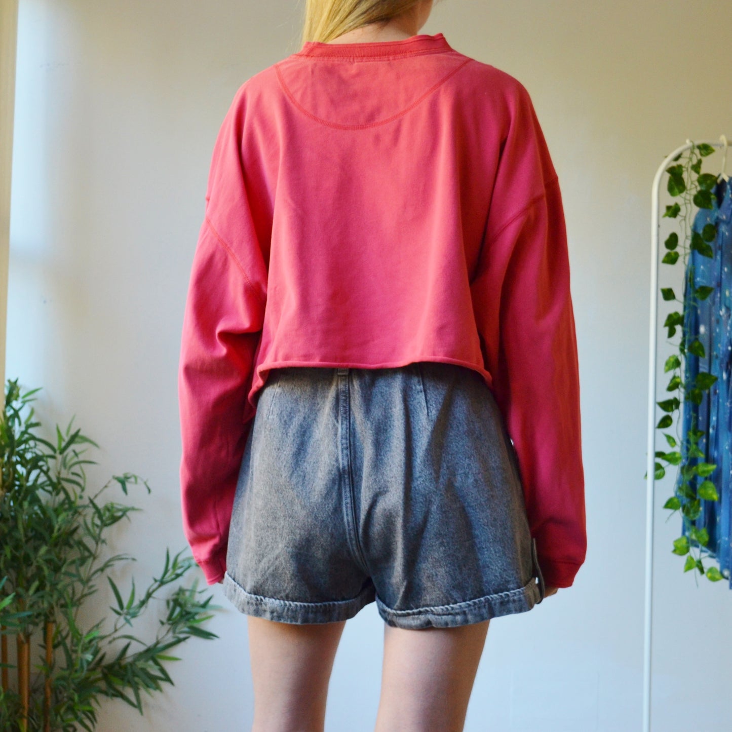 Cropped sweatshirt XL