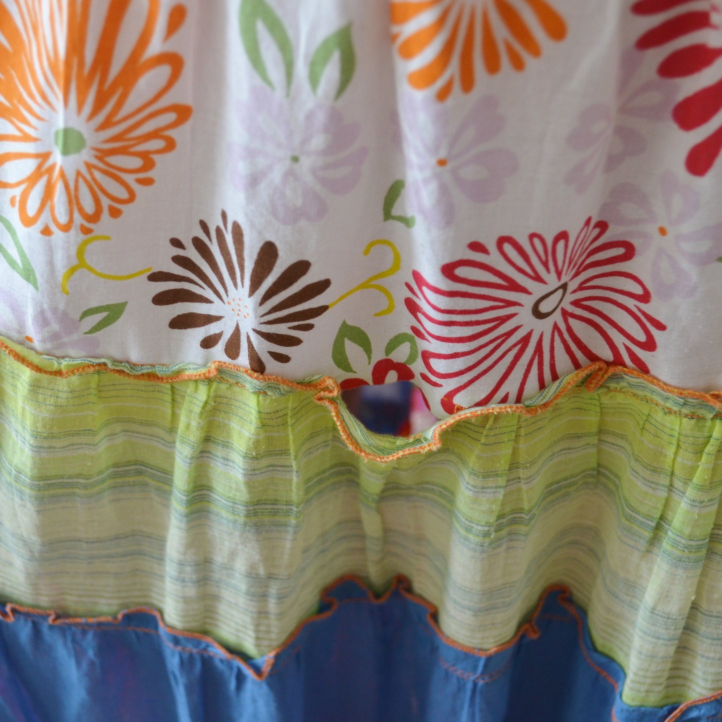 Vintage Patchwork Shirt M
