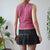 Vintage Pink Sweater Vest S