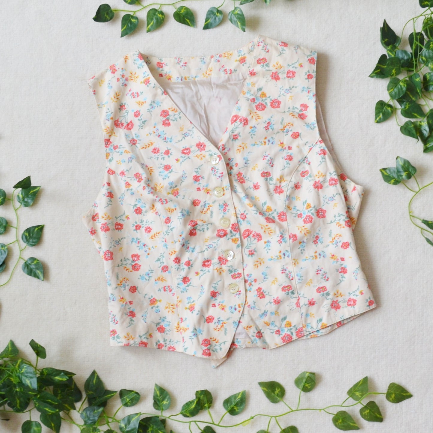 Flower waistcoat L