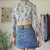 Floral blouse XS