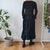 Vintage Velvet Maxi Skirt M