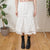 Vintage White Skirt M