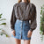 Stripe blouse L
