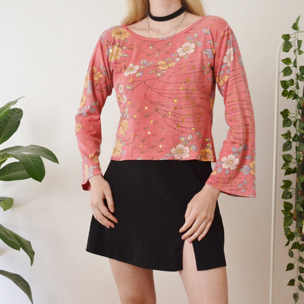 Pink top M