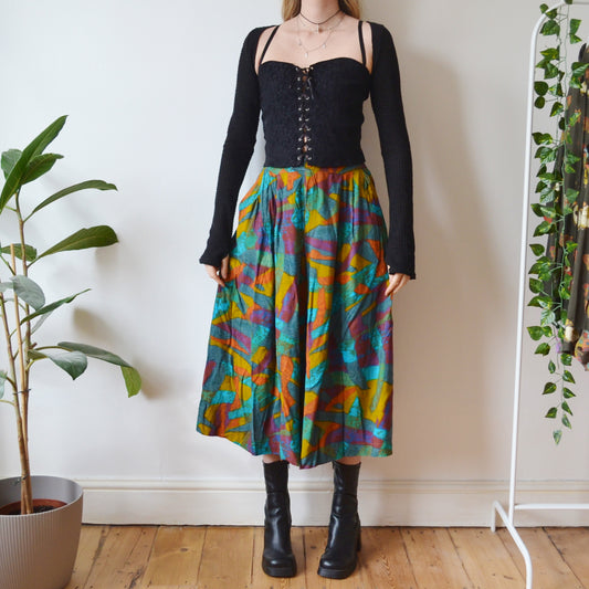 Abstract culottes 28W